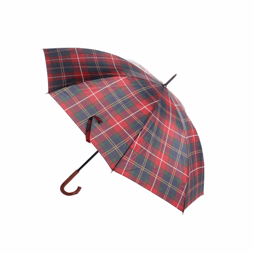 Barbour Winterberry Tartan Walker Umbrella